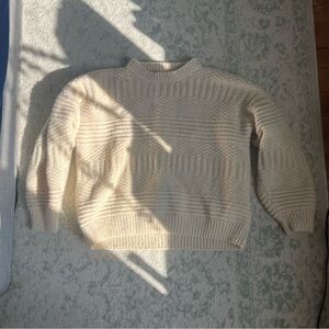 Cream Knit Sweater